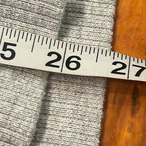 NWOT 3X Just My Size THICK gray long sleeve crew neck sweatshirt - Picture 15 of 15